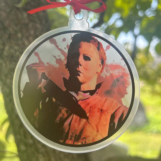 Michael Myers Halloween Horror themed Slasher Holiday Ornament