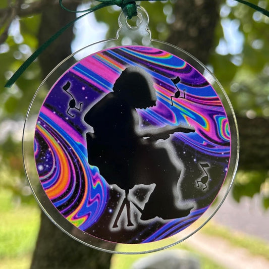 Widespread Panic Mike Houser Note Eater Holiday Christmas Ornament WSMFP