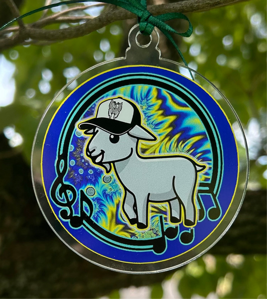 Billy My Frand the Goat Strings BMFS Holiday or Christmas Ornament Music Fan Decor