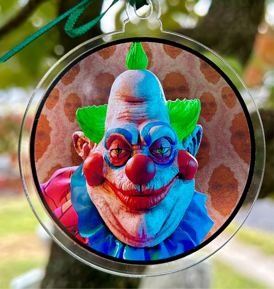 Killer Klowns from Outer Space Jumbo 80’s Horror SCI-fi Holiday Ornament Hanging Charm