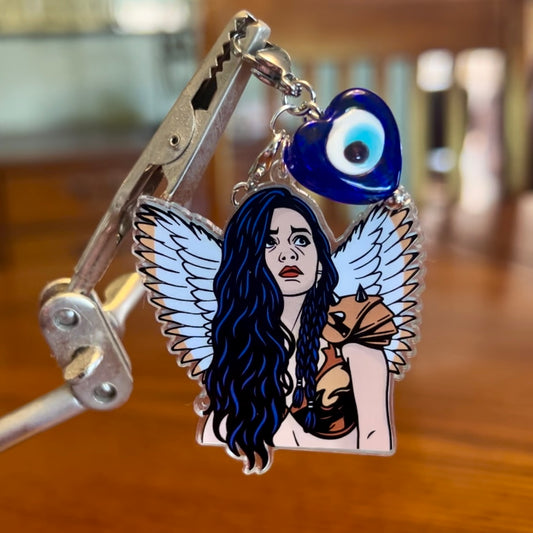 Terrifier Sienna Shaw Acrylic Charm Horror Movie Accessory