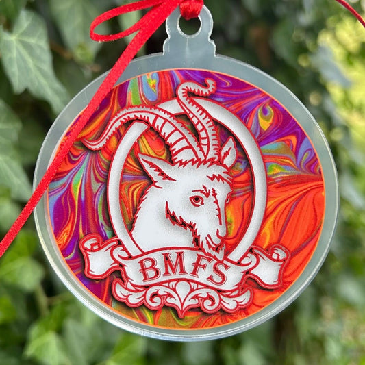 Billy Strings BMFS GOAT Holiday Ornament Hanging Charm