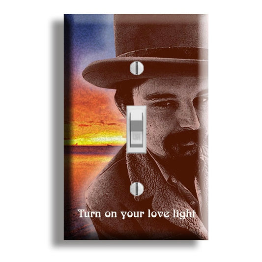 Ron PIGPEN McKernan Blues Man of the Grateful Dead Love Light Switch Plate Cover Decor