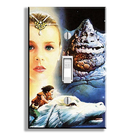 The NeverEnding Story Moonchild Art Light Switch Plate Cover Wall Decor
