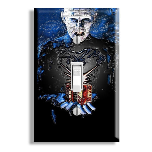 Pinhead Hellraiser Horror Movie Light Switch Cover - Wall Decor