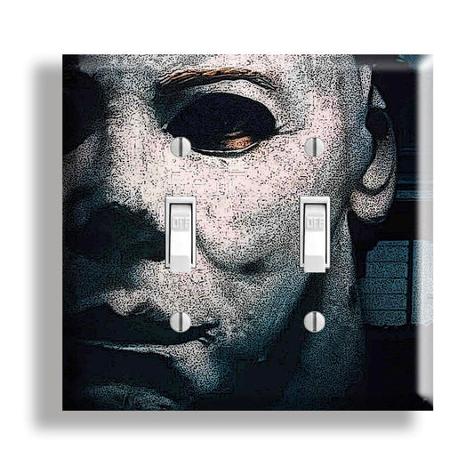 Halloween Michael Myers Horror Movie Light Switch Cover - Wall Decor