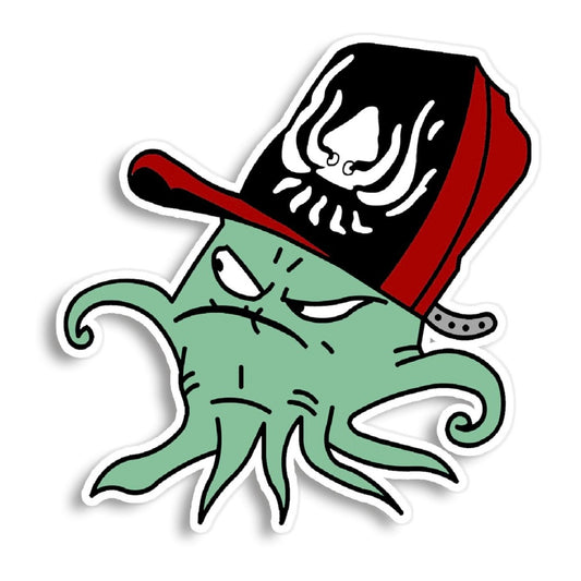 Squidbillies Early Cuyler Mud Squid Vinyl Decal Sticker