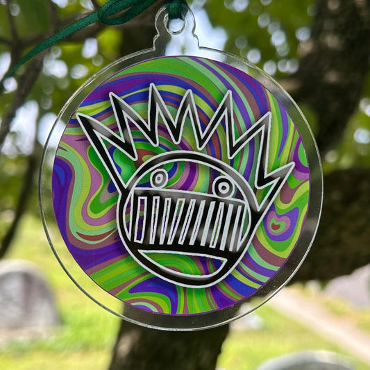 Ween Boognish Holiday or Christmas Ornament Hanging Charm