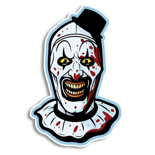 Terrifier Art the Clown Slasher Vinyl Decal Sticker