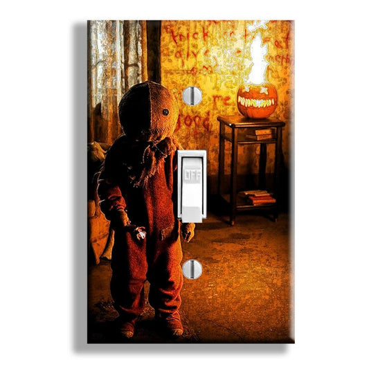 Trick r Treat Sam Horror Movie Light Switch Cover - Wall Decor