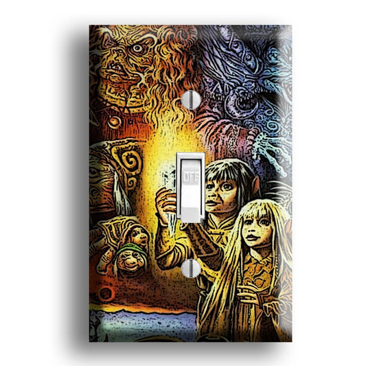 The Dark Crystal Jen and Kira Fantasy Movie Light Switch Cover - Wall Decor
