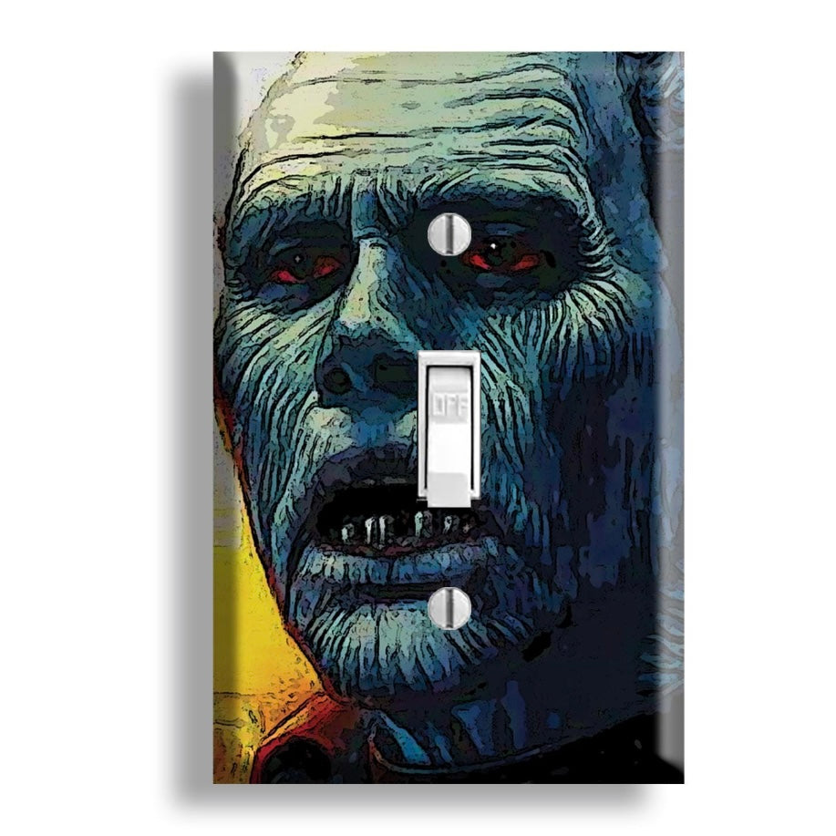Day of the dead bub light switch cover