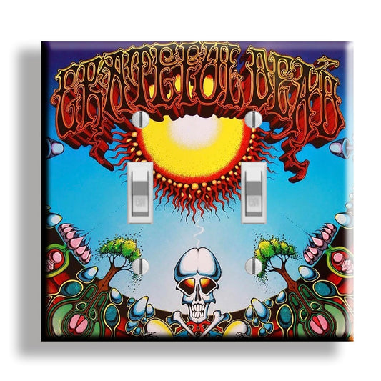 Grateful Dead Aoxomoxoa Album Art Light Switch Cover - Wall Decor
