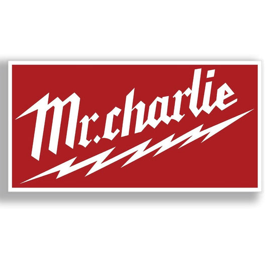 Grateful Dead Mr Charlie Milwaukee Tools Vinyl Decal Sticker