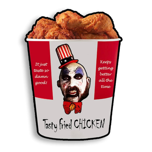 House of 1000 Corpses Captain Spaulding Chicken Vinyl Decal Sticker