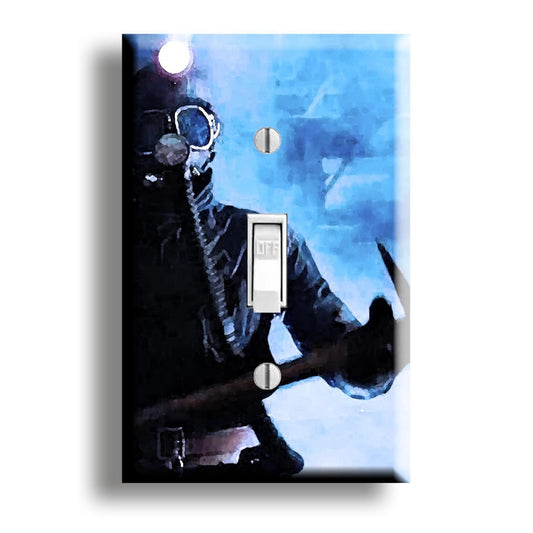 My Bloody Valentine The Miner Horror Film Light Switch Cover Plate Wall Decor