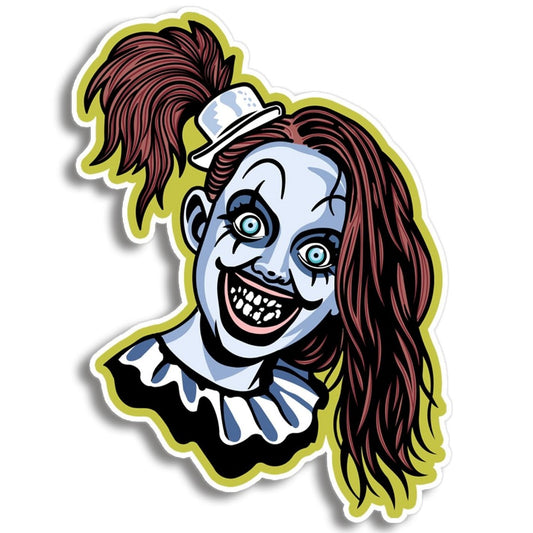 Terrifier The Little Pale Girl Vinyl Decal Sticker