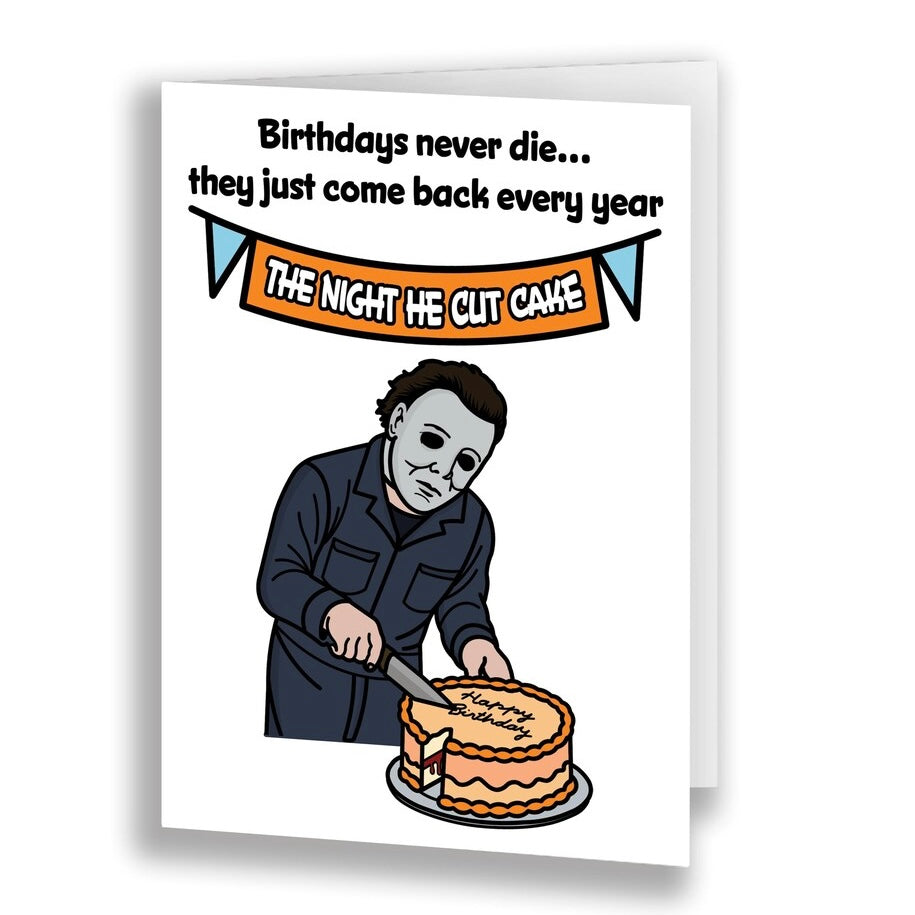 Michael Myers Birthday Card