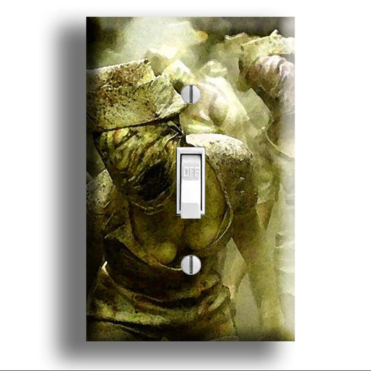 Silent Hill Nurse Horror Movie themed Light Switch Cover Plate Decor