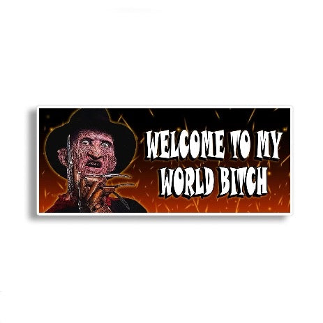 A Nightmare on Elm Street Freddy Krueger Vinyl Decal Sticker