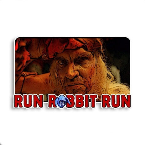 House of 1000 Corpses Otis Driftwood Run Rabbit Vinyl Decal Sticker