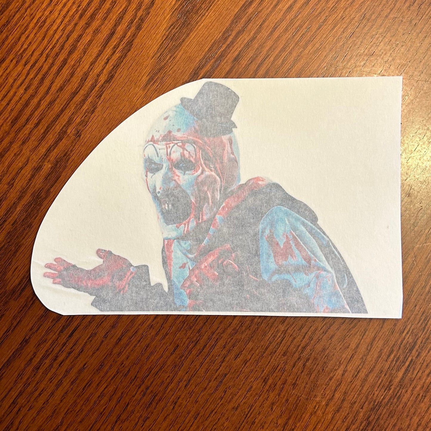 Terrifier Art the Clown Large Decal Sticker