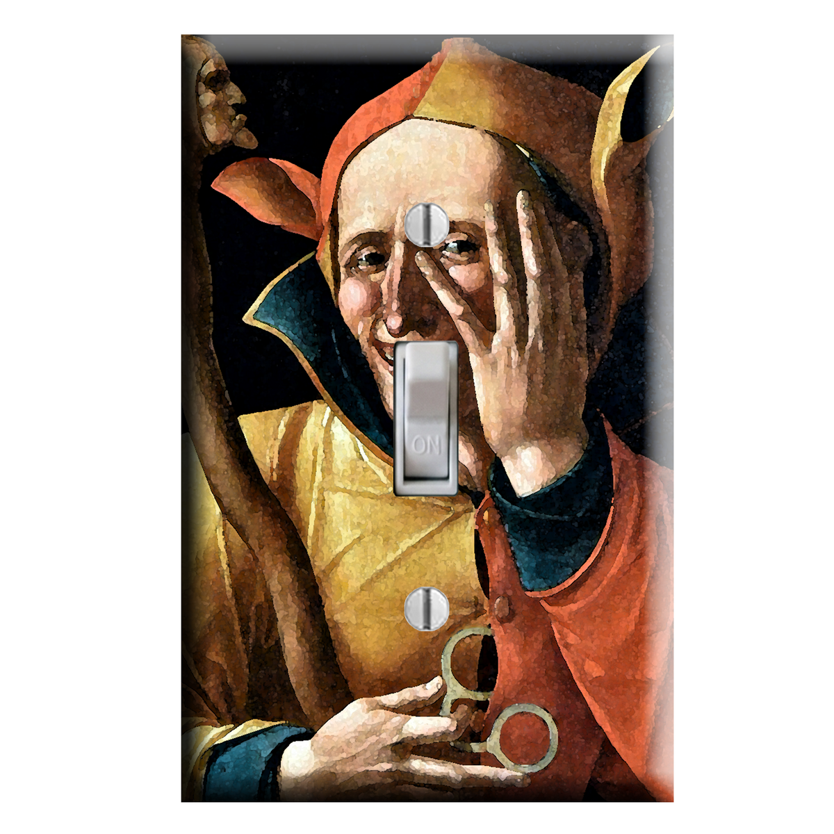 The Laughing Fool Renaissance Jester Medieval Gothic Home Decor