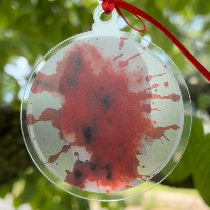 Patrick Bateman American Psycho Horror Holiday Ornament Hanging Charm