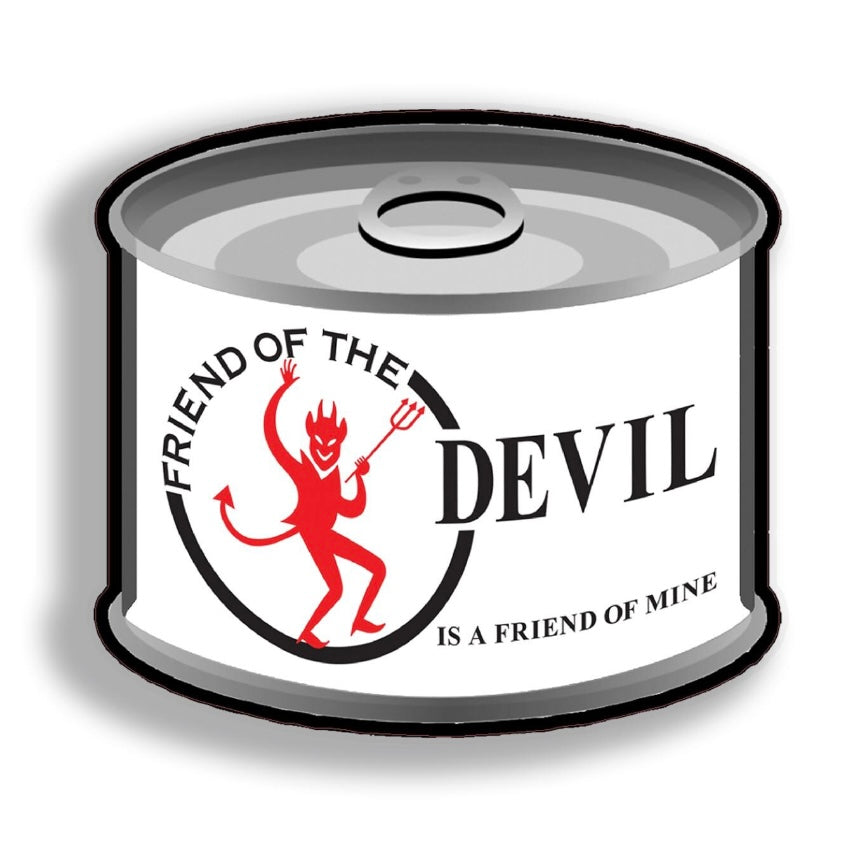 Grateful Dead Friend of the Devil Canned Ham Vinyl Decal Sticker