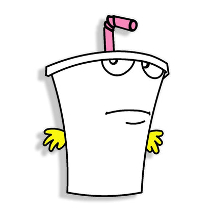 Aqua Teen Hunger Force Master Shake Vinyl Decal Sticker