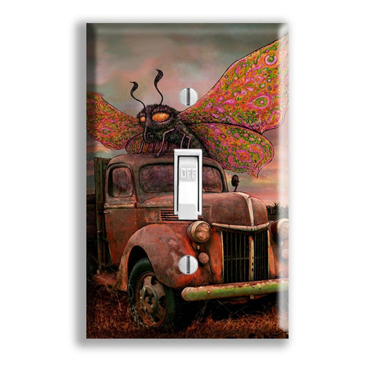 Widespread Panic Dirty Side Down Light Switch Plate Wall Decor Cover