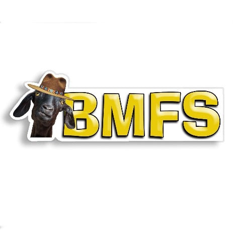 Billy String Goat BMFS Vinyl Decal Sticker