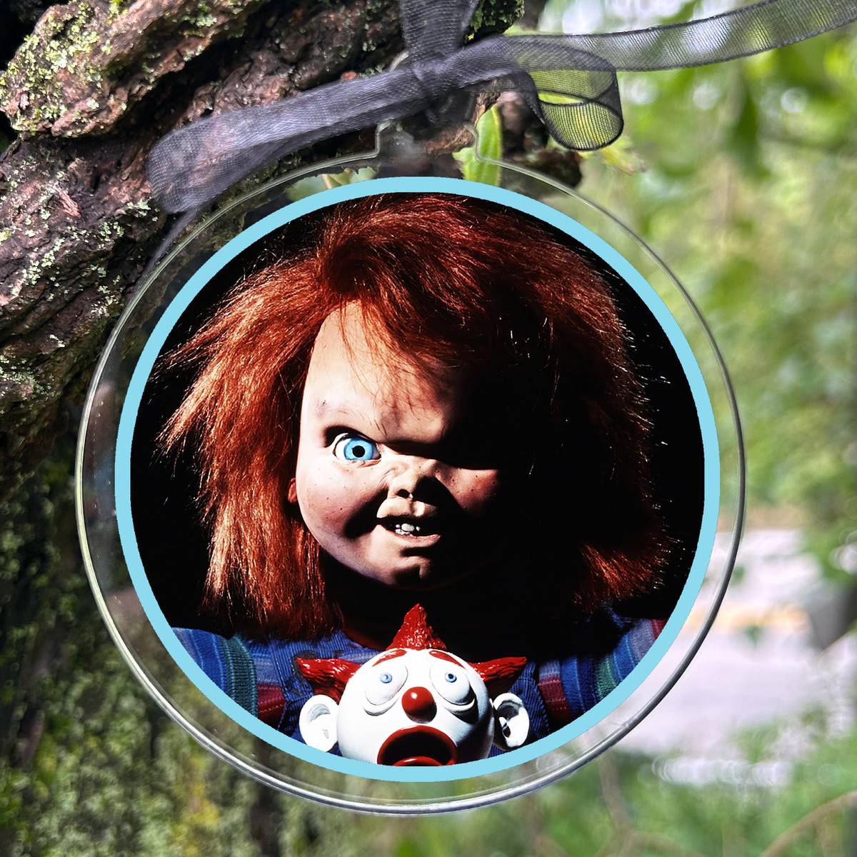 Good Guys Chucky Doll Decor Horror Holiday Decor Ornament Medallion