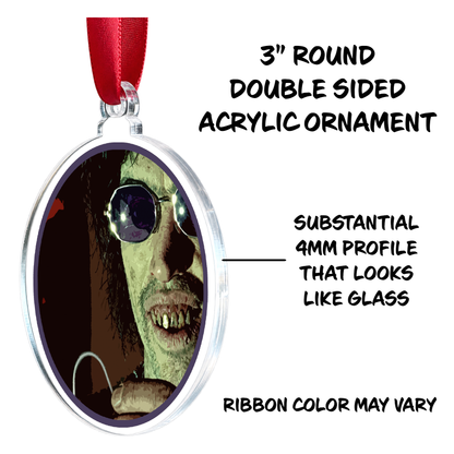 Chop Top Sawyer Texas Chainsaw Massacre 2 Horror Decor Holiday Ornament