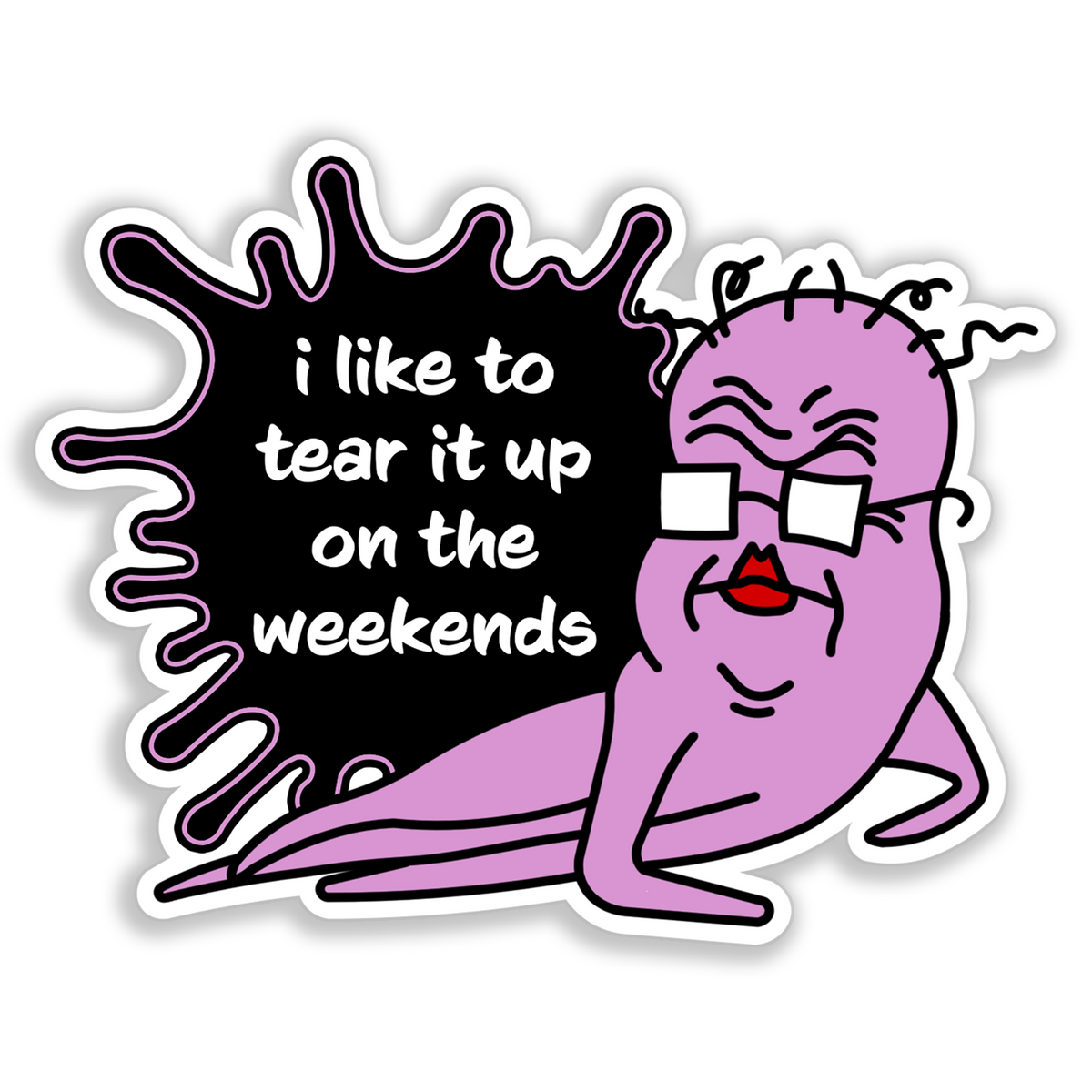 Squidbillies Granny Cuyler Blue Ridge Mud Squid Adult Cartoon Vinyl Decal Sticker