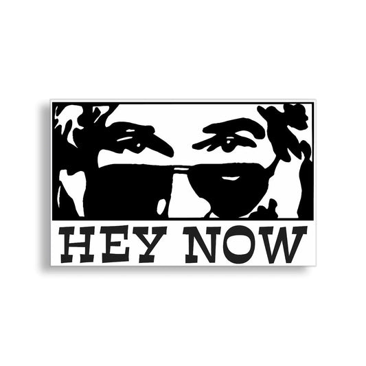 Grateful Dead Jerry Garcia HEY NOW Vinyl Decal Sticker