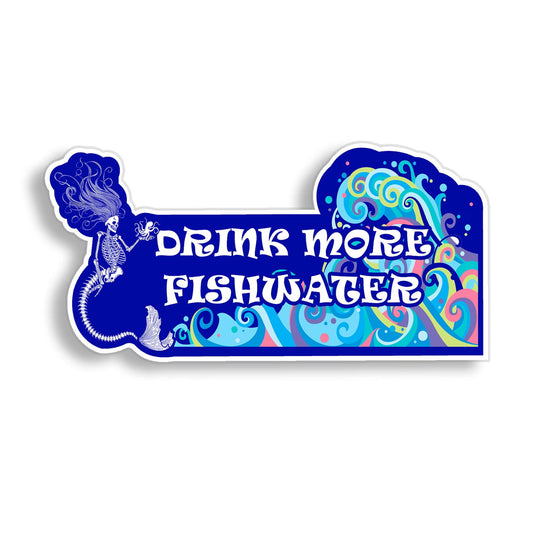 Widespread Panic Fishwater Mermaid Vinyl Decal Sticker