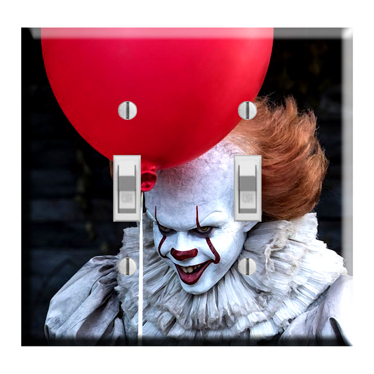 IT TV Series Movie Book Pennywise Light Switch Cover
